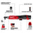 Milwaukee 3053-21 M12 FUEL 12V 3/8" Cordless Li-Ion Ratchet Kit