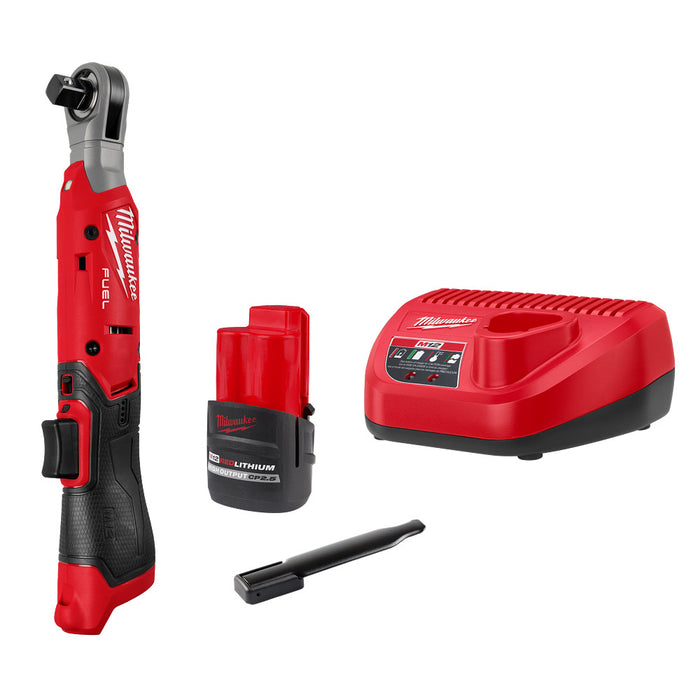 Milwaukee 3054-21 M12 FUEL 12V 1/2" Cordless Li-Ion Ratchet Kit