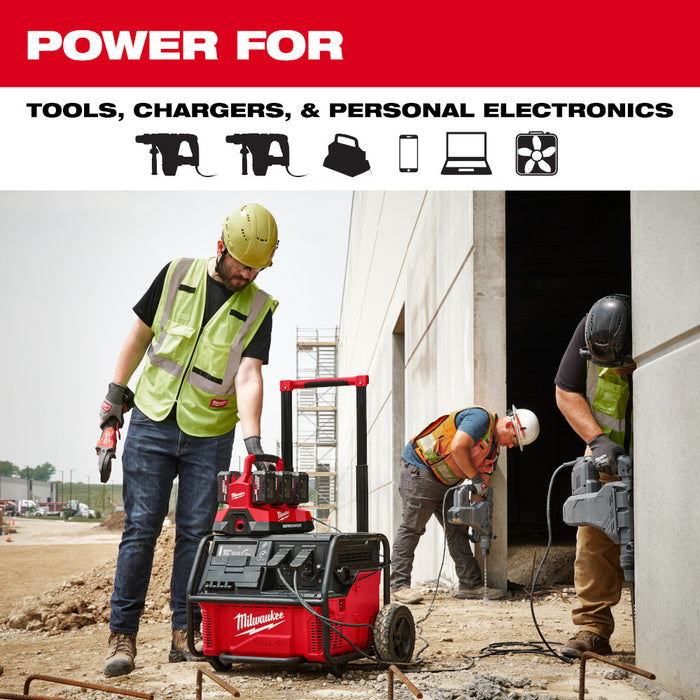 Milwaukee 3300R-REC ROLL-ON 7200W/3600W 2.5kWh Power Supply - Recon
