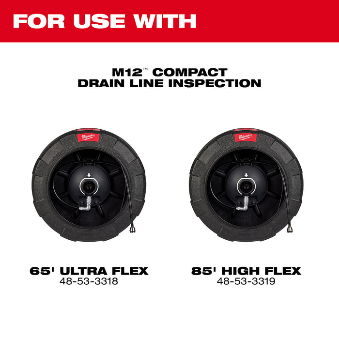 Milwaukee 3318-20 M12 12V Compact Drain Line Inspection Powered Base - Bare Tool