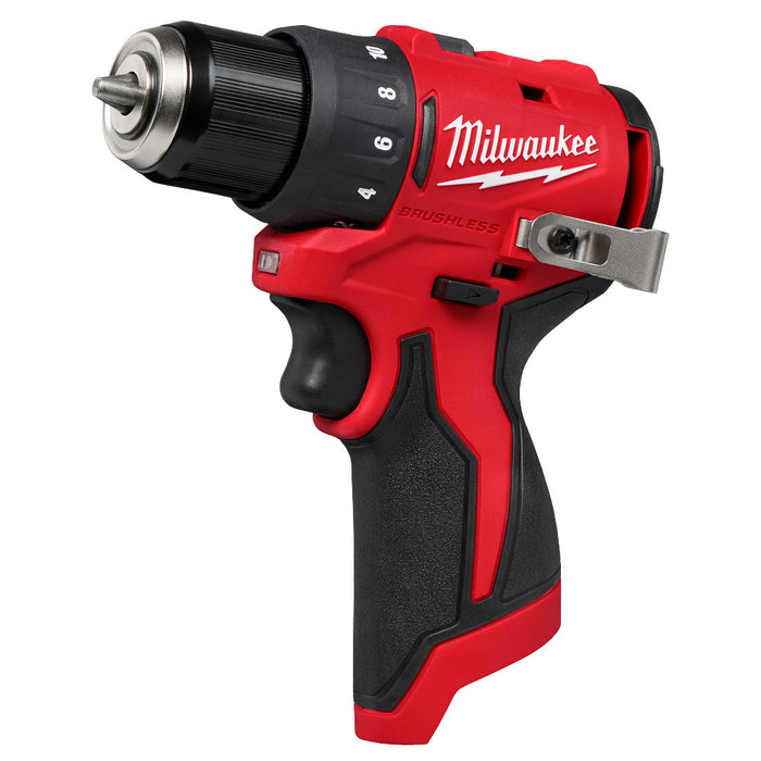 Milwaukee 3401-20 M12 12V 3/8" Subcompact Brushless Drill/Driver - Bare Tool