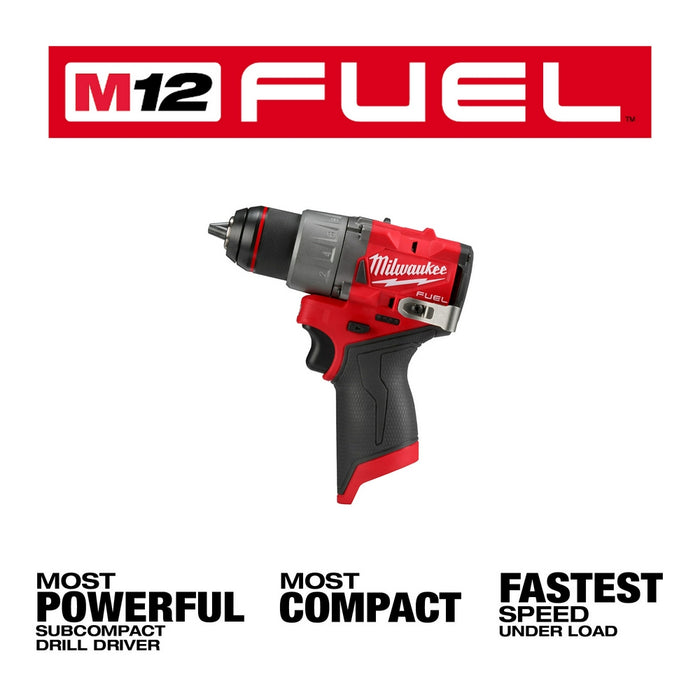 Milwaukee 3403-80 M12 FUEL 12V 1/2" Drill/Driver - Recon