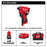 Milwaukee 3450-22 M12 12V 1/4" Subcompact Brushless Hex Impact Driver Kit