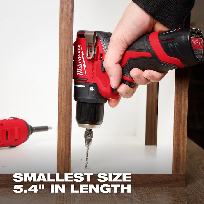 Milwaukee 3494-22BRT M12 12V 2-Tool Cordless Combo Kit w/ Rotary Tool