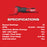 Milwaukee 3497-22OMT M12 FUEL 12V 2-Tool Cordless Combo Kit w/ Multi-Tool