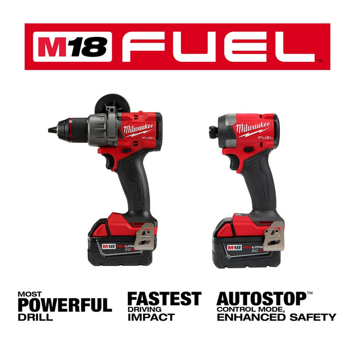 Milwaukee 3697-22Light M18 FUEL 18V 2-Tool Combo Kit w/ M18 Triple Panel Light