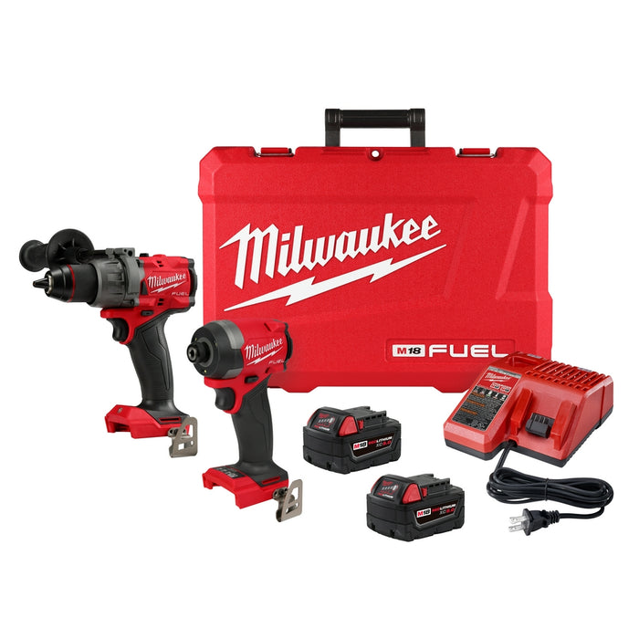 Milwaukee 3697-22RTR M18 FUEL 18V 2-Tool Combo Kit w/ Compact Router