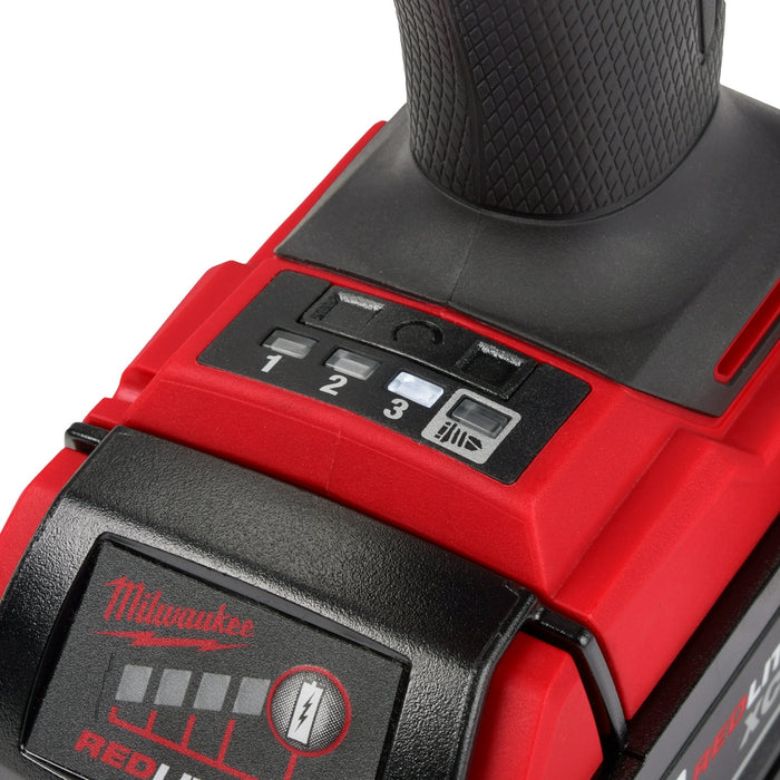 Milwaukee 48-11-1852ID M18 FUEL 18V 1/4" Impact Driver w/ 2-5AH Battery Pack