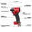 Milwaukee 48-11-1852ID M18 FUEL 18V 1/4" Impact Driver w/ 2-5AH Battery Pack