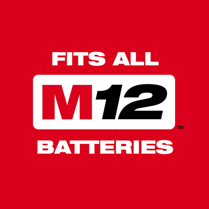 Milwaukee 48-11-2412STPR M12 12V REDLITHIUM XC Battery - 2 PK w/ Crown Stapler