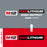 Milwaukee 48-11-2442 M12 REDLITHIUM XC4.0 Battery 2-Pack