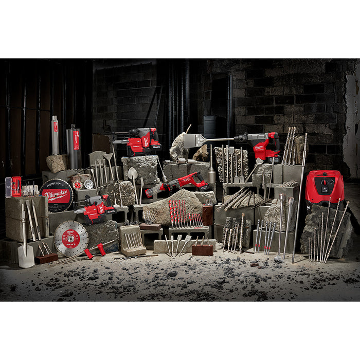 Milwaukee 48-20-7498-B SDS PLUS 4 Cutter MX4 Bit w/ Chisel Bundle Kit - 5 PC