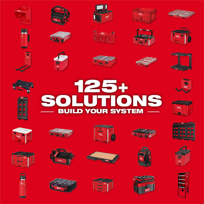 Milwaukee 48-21-8000 PACKOUT Modular Storage System Rack w/ Sliding Drawers