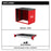 Milwaukee 48-21-8000 PACKOUT Modular Storage System Rack w/ Sliding Drawers