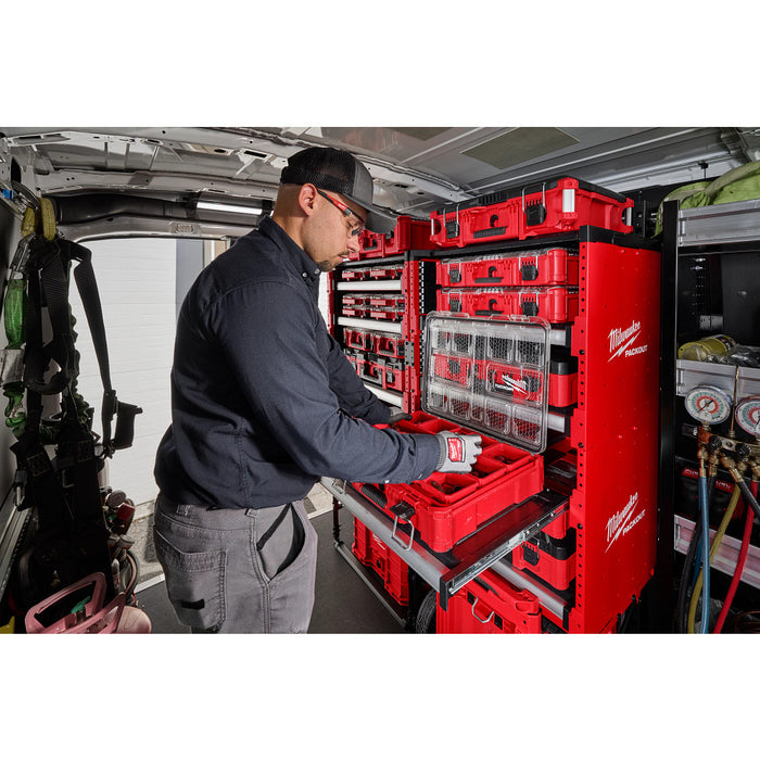 Milwaukee 48-21-8040 PACKOUT Rack Drawer Storage System w/ 50 lbs Capacity