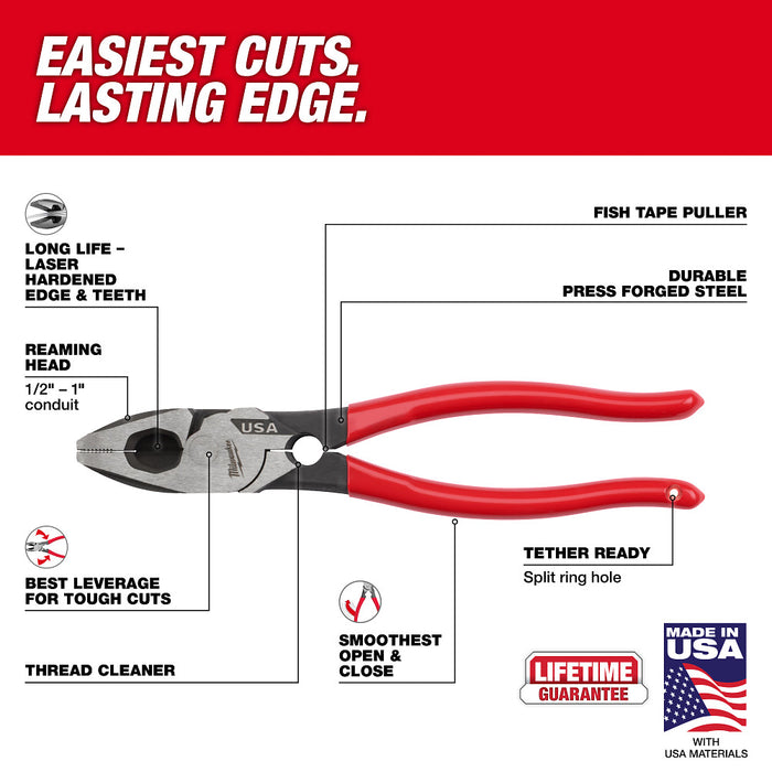 Milwaukee 48-22-0143 Power Utility Hand Tool Set for Construction Projects - 7PC