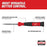 Milwaukee 48-22-0158 Screwdriver/Pry Bar Set w/ PACKOUT Storage Drawer - 17PC