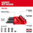 Milwaukee 48-22-0161 Hex Key/Hammer Tool Set w/ PACKOUT Storage Drawers - 28PC