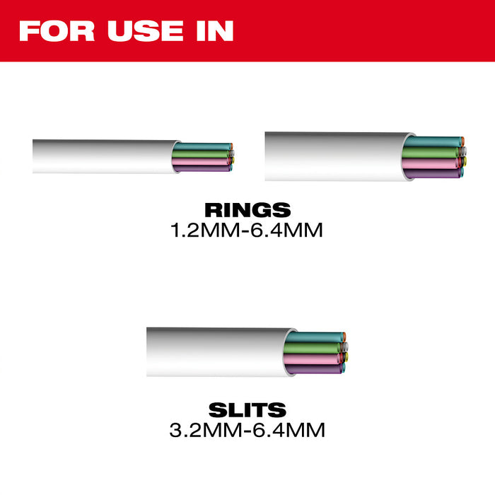 Milwaukee 48-22-3014 Compact Ergonomic Buffer Tube Ringer and Slitter