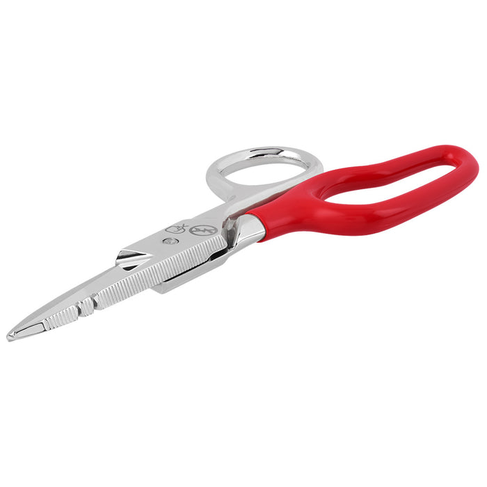 Milwaukee 48-22-4049 Durable Sharp Steel  Electrician Scissors w/ Extended Handle