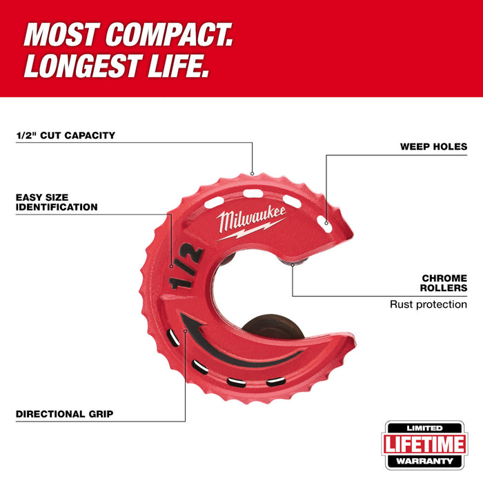 Milwaukee 48-22-4267 Close Quarters Tubing Cutter Set - 3 PC