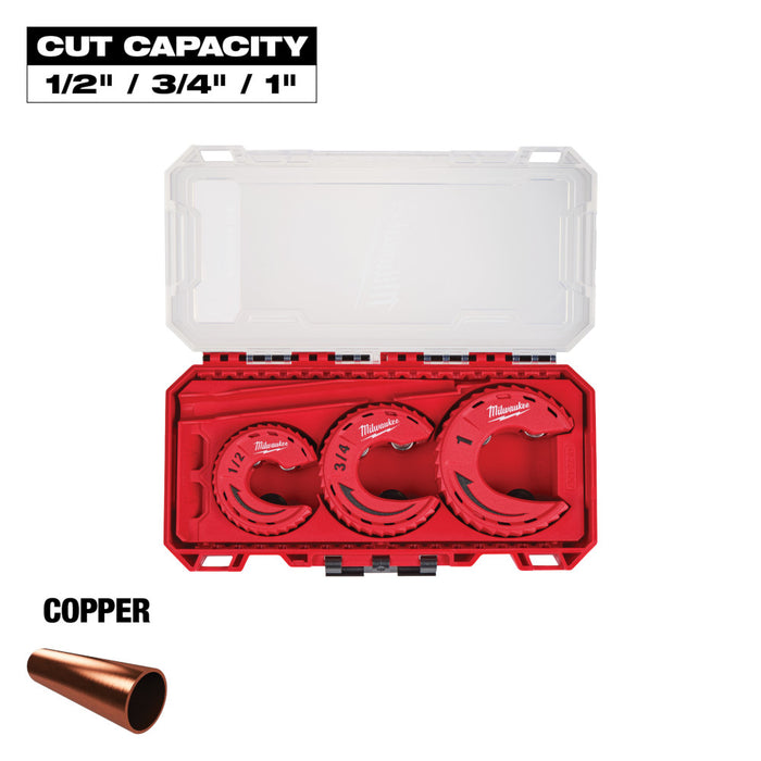 Milwaukee 48-22-4267 Close Quarters Tubing Cutter Set - 3 PC