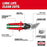 Milwaukee 48-22-4553 Offset Aviation Snip Set w/ Color Coded Handles - 2 PC