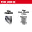 Milwaukee 48-22-4553 Offset Aviation Snip Set w/ Color Coded Handles - 2 PC