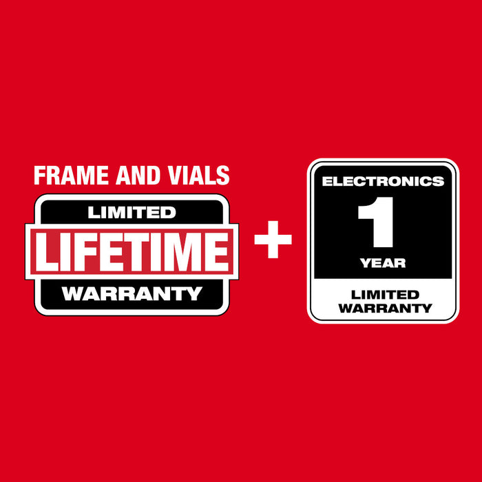 Milwaukee 48-22-5105 9" Durable High Contrast Torpedo Level w/ Lighted Vials