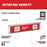 Milwaukee 48-22-5105 9" Durable High Contrast Torpedo Level w/ Lighted Vials