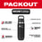 Milwaukee 48-22-8396B PACKOUT 24 oz Black Insulated Bottle with Chug Lid