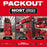 Milwaukee 48-22-8434 Large Bin for PACKOUT Clear and Durable Tilt Bin Organizer