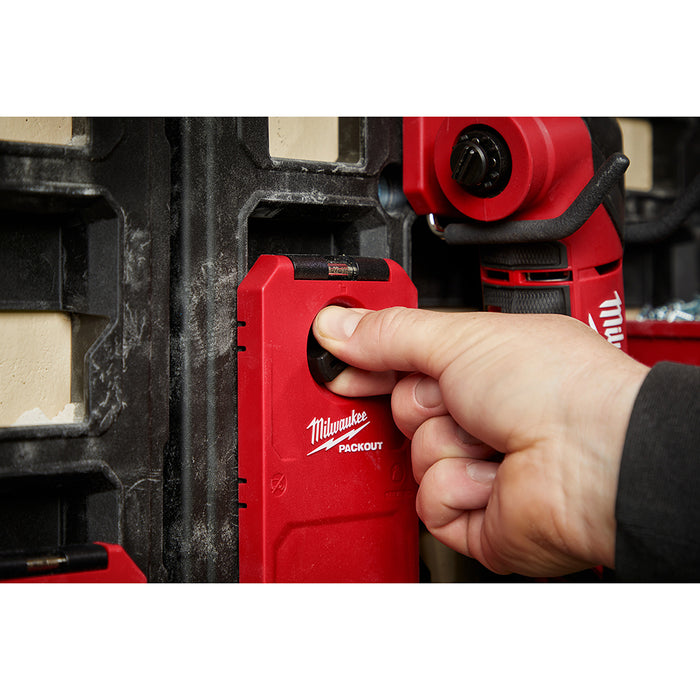 Milwaukee 48-22-8496-M12 PACKOUT Compact Wall Plate w/ M12 Battery Rack