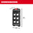 Milwaukee 48-22-8496-M12 PACKOUT Compact Wall Plate w/ M12 Battery Rack