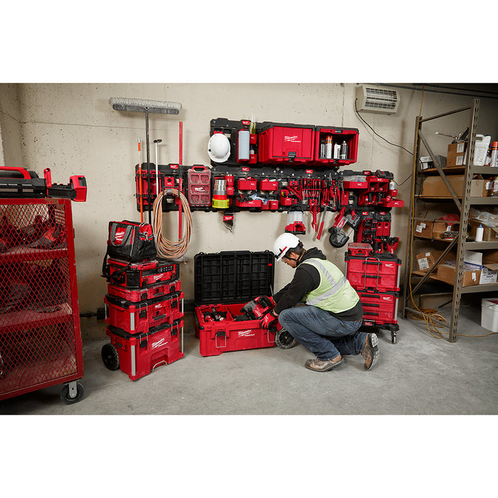 Milwaukee 48-22-8496-M18 PACKOUT Large Wall Plate w/ M18 Battery Rack