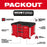 Milwaukee 48-22-8420 PACKOUT Rolling Drawer Tool Box with 2 Drawer Boxes
