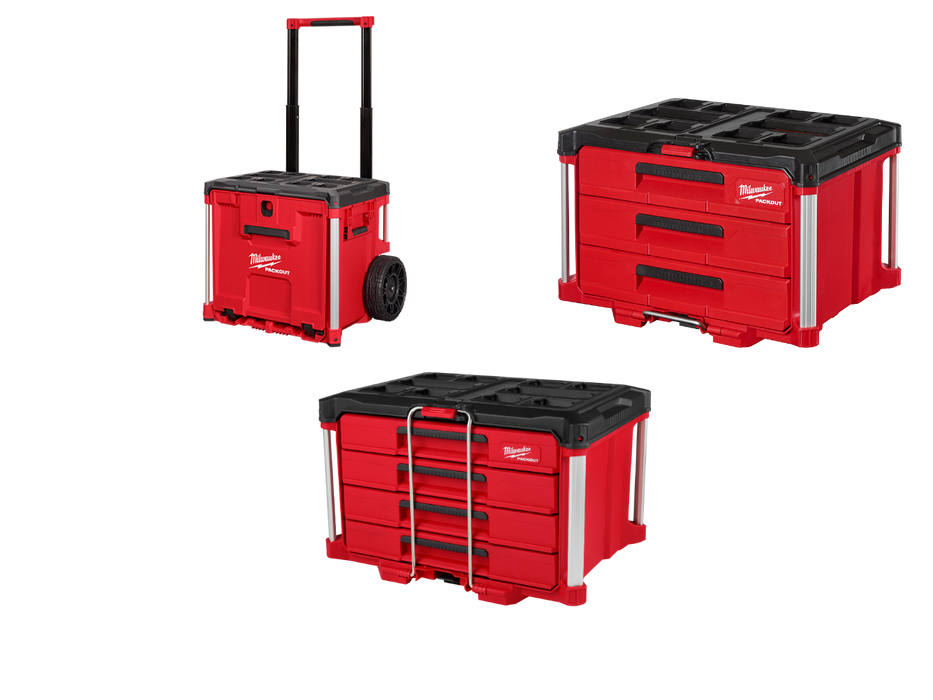Milwaukee 48-22-8420 PACKOUT Rolling Drawer Tool Box with 7 Drawers