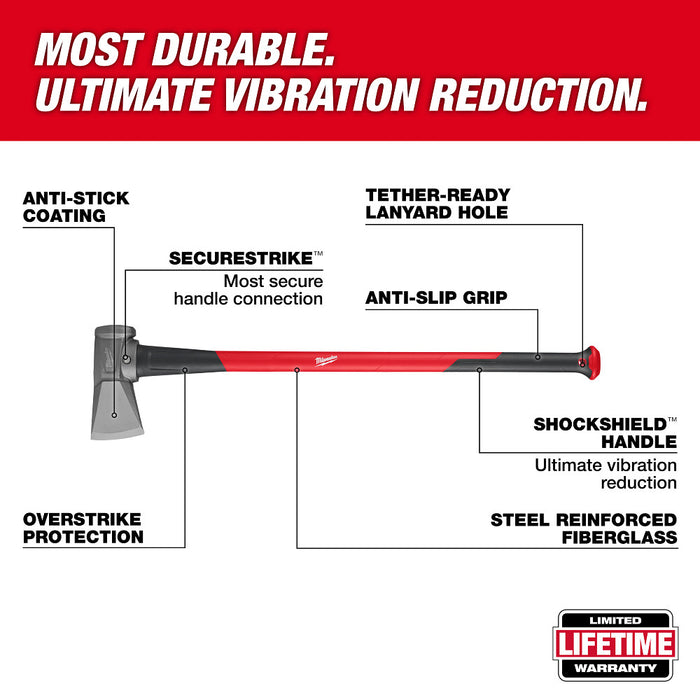 Milwaukee 48-22-9064 8 lb Splitting Maul