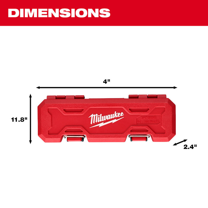 Milwaukee 48-22-9200 1/4" Drive Click Torque Wrench  (40-200 in-lbs)