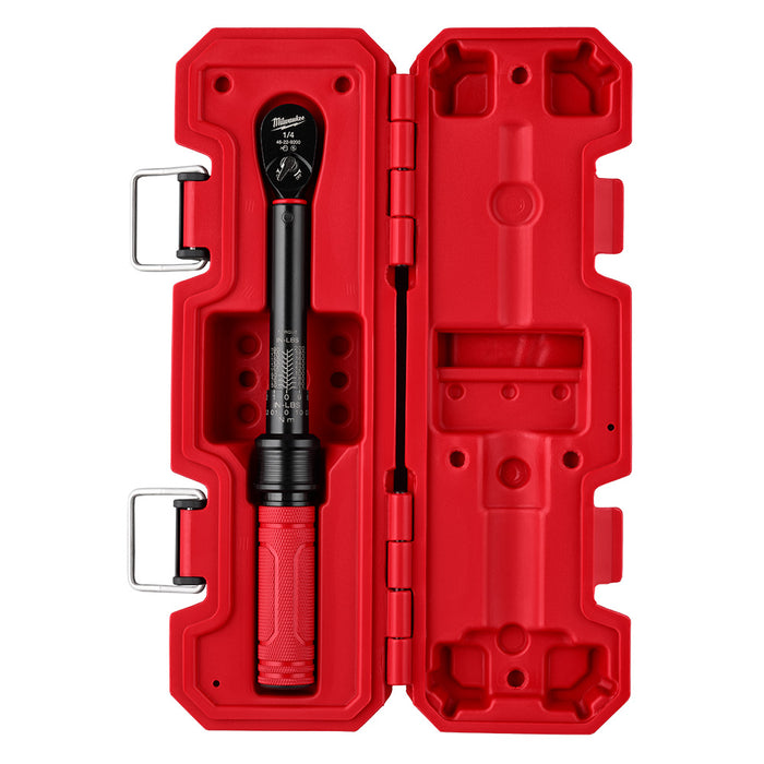 Milwaukee 48-22-9200 1/4" Drive Click Torque Wrench  (40-200 in-lbs)