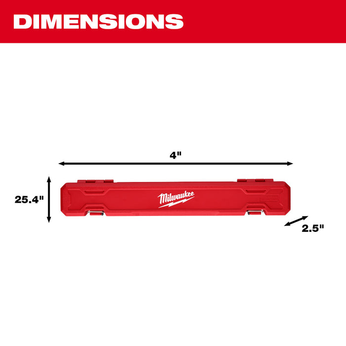 Milwaukee 48-22-9203 1/2" Drive Click Torque Wrench (50-250 ft-lbs)