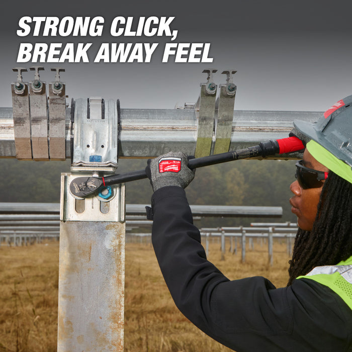 Milwaukee 48-22-9203 1/2" Drive Click Torque Wrench (50-250 ft-lbs)
