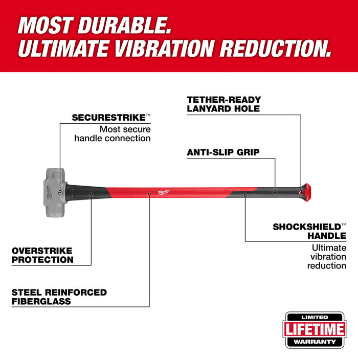 Milwaukee 48-22-9331 8 lb Sledge Hammer