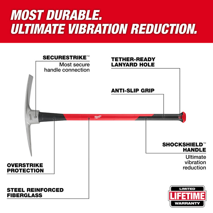 Milwaukee 48-22-9335 5 lb Pick Mattock