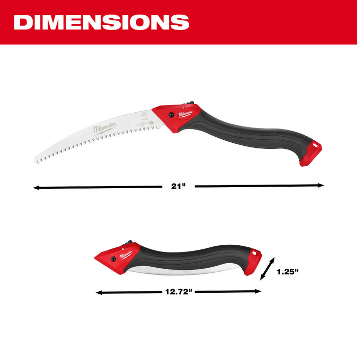 Milwaukee 48-22-9371 10" Heavy Duty Folding Pruning Saw