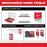 Milwaukee 48-22-9413-9513 15-PC SAE Combo Wrench - Flex Head and MET Set