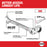 Milwaukee 48-22-9413-9513 15-PC SAE Combo Wrench - Flex Head and MET Set