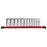 Milwaukee 48-22-9421 3/8" Drive 12-Point Deep Well SAE Socket Set - 12 PC