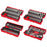 Milwaukee 48-22-9490 Metric/SAE Ratchet/Socket Set in PACKOUT Trays - 242PC