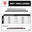 Milwaukee 48-22-9520 3/8" Drive 12-Point Metric Socket Set - 12 PC